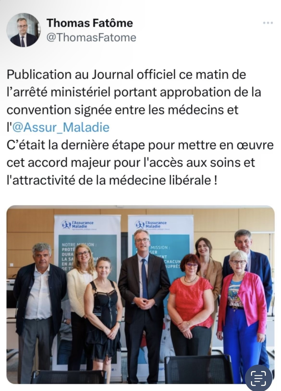 Publication au Journal Officiel